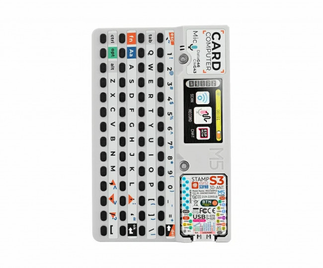 Портативний програмований мінікомп'ютер  M5Stack Cardputer Kit